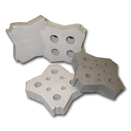 Assorted Foam Inserts (4) for Recessed Platform (required) for Vortex-Genie Mixers