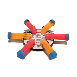 Horizontal 6 x 50 mL Tube Holder for Vortex-Genie Mixers