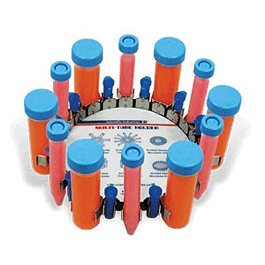 Vertical 6 x 50 mL, 6 x 15 mL, 12 x 1.5/2 mL Tube Holder for Vortex-Genie Mixers