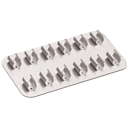 1 Clip Plate for 12 each 10 to 13 mm tubes