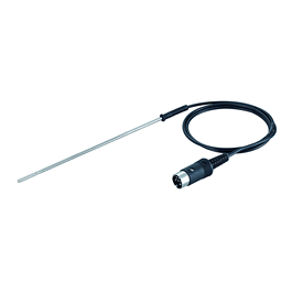 IKA PT 1000.60 Temperature Sensor, Stainless Steel, 3 mm dia., 230 mm length