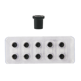 Luer Tip Cap Tray, Black