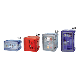 SP Bel-Art Secador 4.0 Vertical Desiccator Cabinet, 1.9 cu. ft., Clear, 13.4 x 16.3 x 20.4 in.