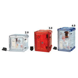SP Bel-Art Secador 4.0 Auto-Desiccator, Vertical, Clear, 230V with 4 different interchangeable socket plugs