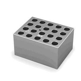 IKA DB 1.2 Single block for Eppendorf microtubes (1.5 mL), Hole Size: 11.5 mm, Depth: 36.9 mm