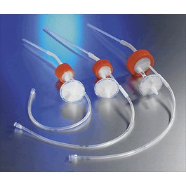Aseptic Transfer Caps for 3 L Polycarbonate Erlenmeyer Flasks, 70 mm, Male Luer Lock