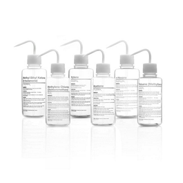 Thermo Scientific Nalgene Right-to-Understand FEP Safety Wash Bottles with GHS Labeling for Harsh Chemicals, Acetone
