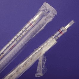 1 mL Stripette Serological Pipets, Polystyrene, Individually Plastic Wrapped, Sterile, 100/Bag