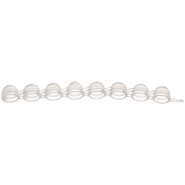 8-Cap Plug Strip for 1.2 mL Microtiter Tube, Non-sterile, Natural
