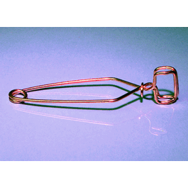 United Scientific Test Tube Clamp, Brass Wire, With Finger Grips