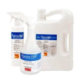 Pharma-Hol Sterile, 70 Percent Isopropanol / 30 Percent USP WFI, 16 oz spray bottle