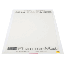 20 x 38 in. Pharma-Frame, White, for 18 x 36 in. Mats (sold separately)