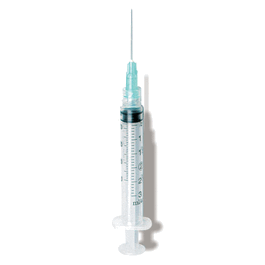 3 mL Syringe w/Needle, Luer-Lock, 20G x 1 in.