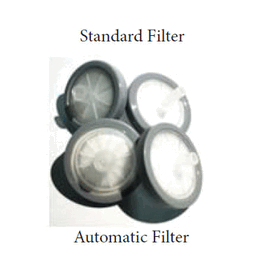 J.G. Finneran 25 mm PP Automatic Syringe Filter with 1.0 um Glass Prefilter, 0.45 um, Non-sterile