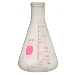 DWK Life Sciences (Kimble) KIMAX Pink Colorware Narrow Mouth Erlenmeyer Flasks, 500 mL, Pink