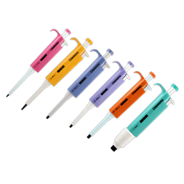 Globe Diamond Pipette, Adjustable Volume, 100 to 1000 uL, Orange