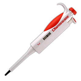 Globe Diamond PRO Pipette, Fixed Volume, 25 uL, Yellow