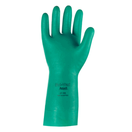 Sol-Vex 13 in. Unlined Nitrile Gloves, 15 mil., Size: 8 to 8.5