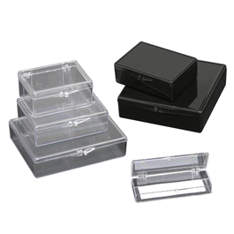 MTC Bio Western Blot Boxes with Removable Lid, Medium Square, Opaque Black, 8.6 x 8.6 x 2.8 cm; for Novex Mini Gels