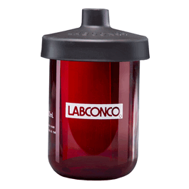 750 mL Complete Fast-Freeze Flask, Amber Glass