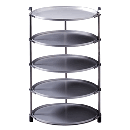 5 Tall Product Shelves, 10 in. diameter