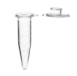 Sterile 0.5 mL SureSeal Microcentrifuge Tubes with Attached Cap, Graduated, Assorted