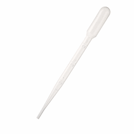 7 mL Graduated to 3 mL Large Bulb Transfer Pipets, 20/pk