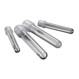 14 mL (17 x 100 mm) Culture Tube, PP w/cap, 1/sterile peel, Graduated to 12 mL