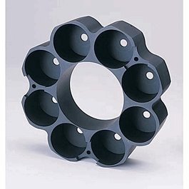 15 mL Tube Size PTFE-Coated Aluminum Block