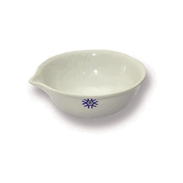 1285 mL Porcelain Evaporating Dish, Round Form