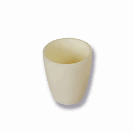 100 mL High Alumina Crucible, Conical Form, 86 mm Height, 64 mm Top O.D.