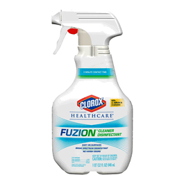Clorox Healthcare Fuzion Cleaner Disinfectant, 32 oz Spray Bottle