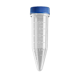 Five-O Screw Cap, 5 mL Centrifuge Tubes, Non-sterile, Bulk, Caps Separate