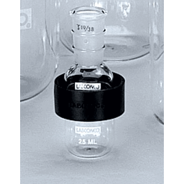 25 mL 19/38 STJ Complete Lyph-Lock Flask