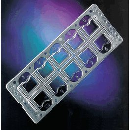 Quick-Read Precision Slide Urinalysis Slide with Counting Circles, 10 Wells/Slide, 100 Slides/Box (1000 Tests)