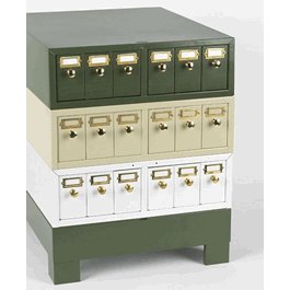 Slide Cabinet Base, Metal, Green