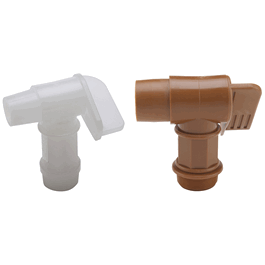 Dynalon Spigot, Natural, 3/4 in., LDPE