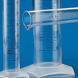 Graduated Cylinder, PMP (TPX), Printed Graduations, 25 mL