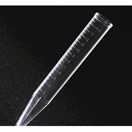 Centrifuge Tube, 15mL, PS, Molded Graduations, 100/Dispenser Box