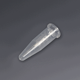 Microcentrifuge Tube, 2mL, PP, No Cap, Graduated, Natural