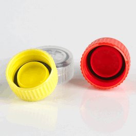 Screw Cap for Microtube, No O-Ring, Blue