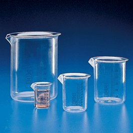 Griffin Style PMP (TPX) Beakers with Printed Graduations, 100 mL