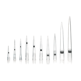 Filter Pipette Tip, 1-200 uL, Certified, Universal, Low Retention, Graduated, 54 mm, Natural, STERILE, Rack