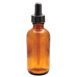 DWK Life Sciences (Kimble) 60 mL Amber Dropping Bottle with Plastic Dropper