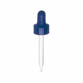 DWK Life Sciences (Kimble) 30 mL Replacement Glass Dropper with Rubber Nipple