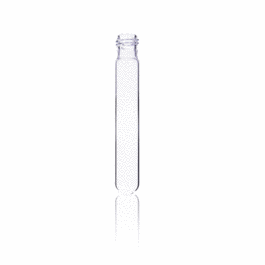 DWK Life Sciences (Kimble) 16 mL Flat Bottom Disposable Screw Thread Culture Tube, 15-415, 16 x 125 mm, Case of 250