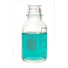 DWK Life Sciences (Kimble) 125 mL, Graduated Storage/Media Bottle Only