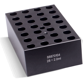 28 x 2 mL Block for Digital and Touch Screen Dry Baths/Block Heaters