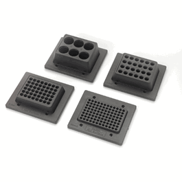 24 x 1.5 mL tube Block with Cover for Digital Heating Shaking Dry Bath (Cat. No. 367-10029)