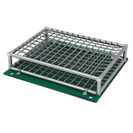 Spring platform for unique vessel types, 18 x 18 in.